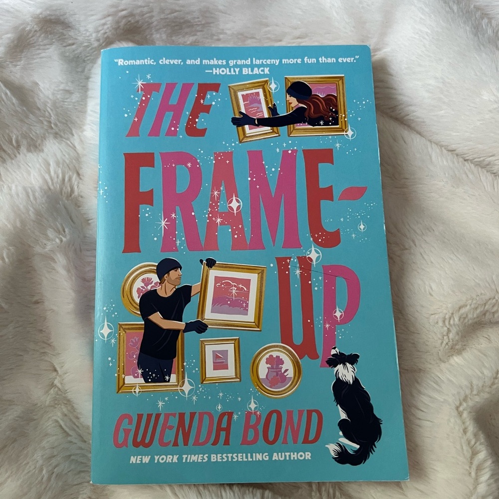 3 FOR $30! The Frame-Up by Gwenda Bond - Blue Cover